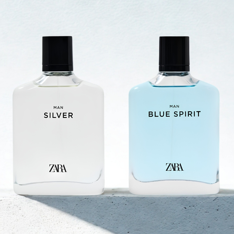 تصویر محصول عطر دوتایی مردانه بلو اسپیریت و سیلور زارا 100 میلی لیتر