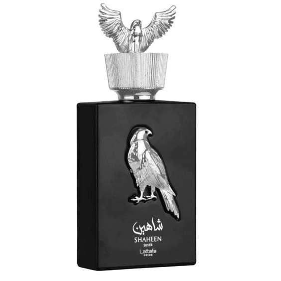 تصویر 1 محصول عطر لطافه شاهین سیلور حجم 100 میلی‌لیتر