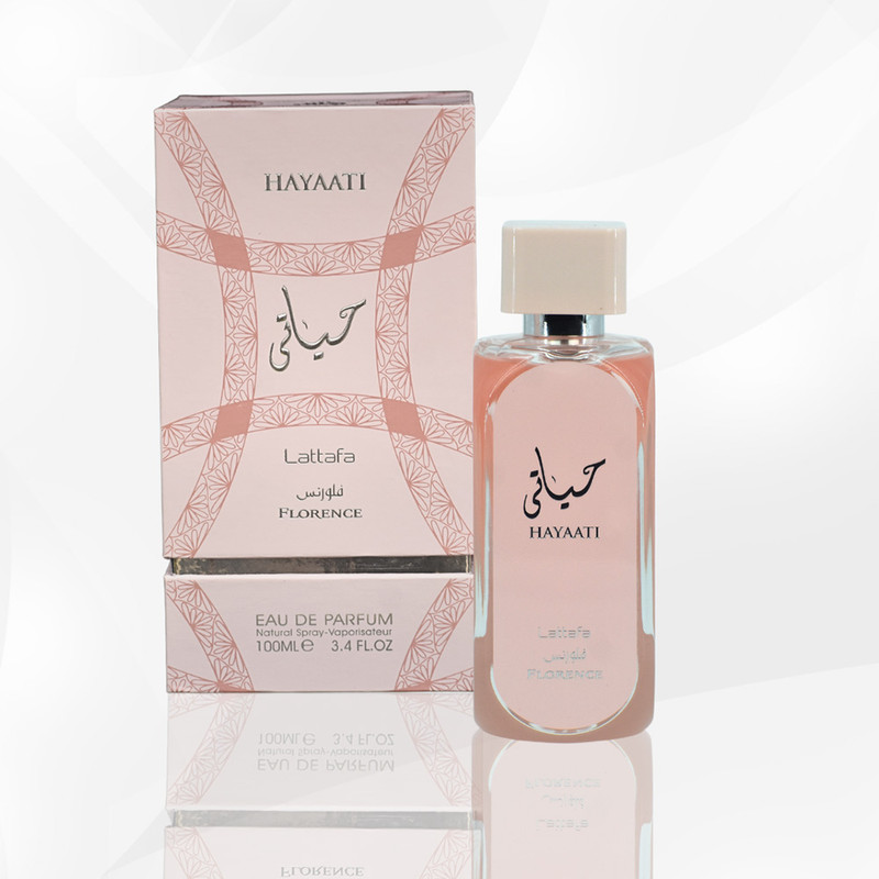 تصویر محصول عطر زنانه حیاتی برند لطافه مدل فلورنس حجم 100 میلیلیتر